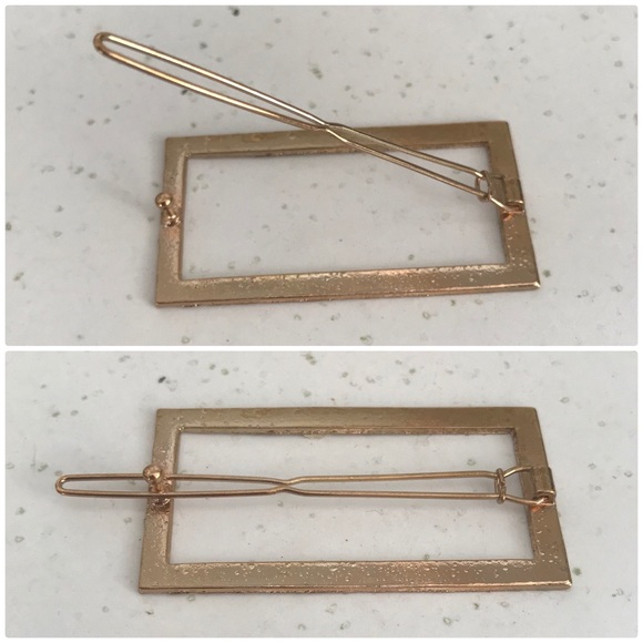 Minimalist Geometric Hair Clips (6 pcs) - Picture 5 of 5